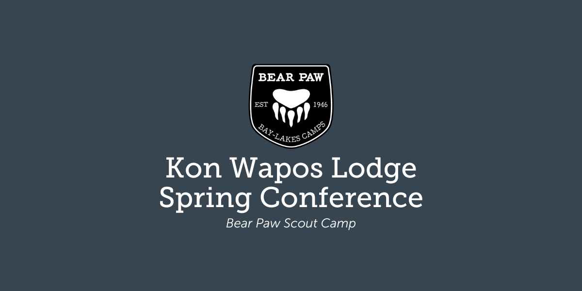 2024 Spring Conference – Bear Paw