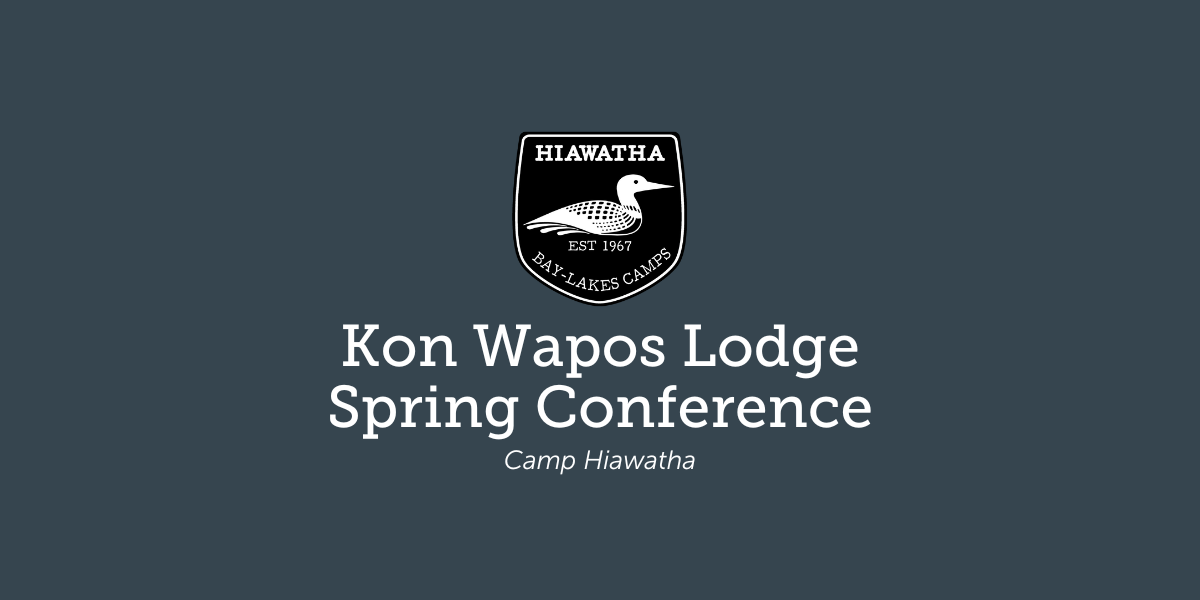 2024 Spring Conference – Hiawatha
