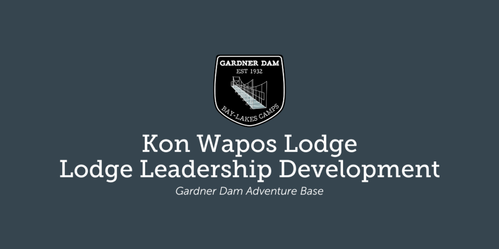 Kon Wapos Lodge Leadership Development