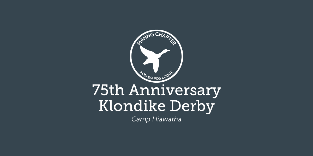 75th Anniversary Klondike Derby